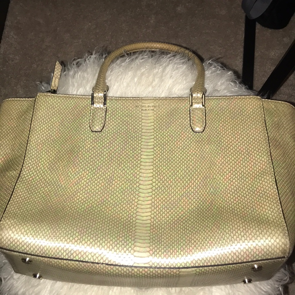 Henri Bendel Snake Skin Tote / Shoulder bag